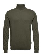 Slhberg Roll Neck B Selected Homme Green