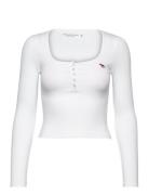Anf Womens Knits Abercrombie & Fitch White