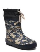 Thermo Rubber Boot Print Wheat Patterned
