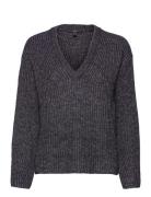 Wool Blend: Glitter Yarn Detail Jumper Esprit Collection Grey