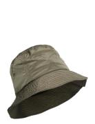 Nylon Bucket Hat Wood Wood Green