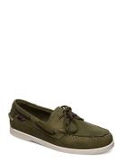 Docksides Crazy H Sebago Green