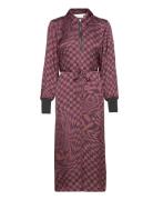 Eysiekb Dress Karen By Simonsen Burgundy