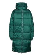 Kg Reno Puffer Long Jacket Kangol Green