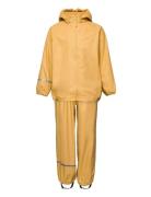 Basic Rainwear Set -Recycle Pu CeLaVi Yellow