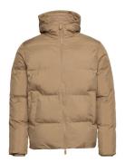 Slhdavid Short Puffer Jacket Ex Selected Homme Brown