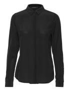 Lilliebbcorinna Silkshirt Bruuns Bazaar Black