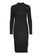 Krown Ls T-Neck Dress Modström Black