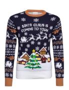 Santa Claus Is Coming To Town Christmas Sweats Patterned