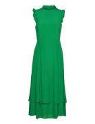 Midi Length Ruffle Dress IVY OAK Green