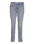 Mid Rise Skinny Ankle Calvin Klein Jeans Blue