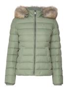 Tjw Basic Hooded Down Jacket Tommy Jeans Green
