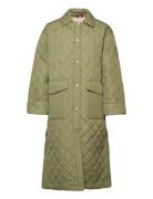 Quilted Sorona Long Shacket Tommy Hilfiger Green