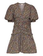 Poplin Rouching Dress By Ti Mo Patterned