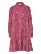 Structured Cotton Shift Dress By Ti Mo Patterned