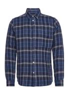 Relaxed Checked Shirt - Gots/Vegan Knowledge Cotton Apparel Navy