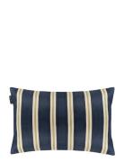 Lucca Cushion Cover 40X60 Cm LINUM Navy