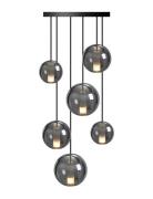 Moon Chandelier NUD Collection Black