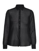 D1. Icon G Cot Silk Shirt GANT Black