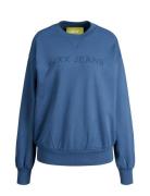 Jxdee Ls Loose Grunge Sweat Noos JJXX Blue