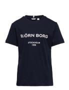 Borg Logo T-Shirt Björn Borg Navy
