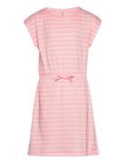 Kogmay S/S Stripe Dress Box Bo Jrs Kids Only Pink