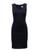 Sara Dress Kaffe Navy