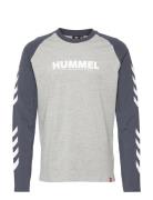 Hmllegacy Blocked T-Shirt L/S Hummel Patterned