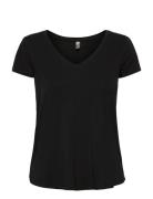 Cupoppy V-Neck T-Shirt Culture Black