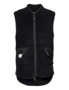 Fleece Vest Recycled Resteröds Black