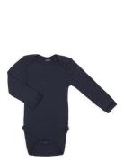 Body Ls, Navy Drop Needle, Merino Wool Smallstuff Blue