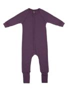Night Suit, Soft Powder Drop Needle, Merino Wool Smallstuff Purple