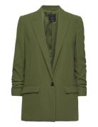 Flowy Suit Blazer Mango Green