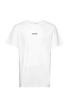 Cohen Brushed Tee Ss Clean Cut Copenhagen White