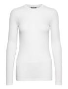 Angelabb Ls T-Shirt Bruuns Bazaar White
