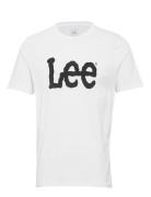 Wobbly Logo Tee Lee Jeans White