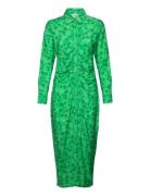 Envictoria Ls Long Dress Aop 6891 Envii Green