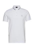Man Jersey Polo Shirt Armani Exchange White