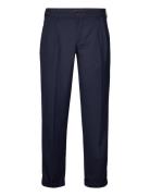 Lyon Xo Pleat Pants Clean Cut Copenhagen Navy