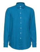 Karli Linen Shirt MOS MOSH Blue