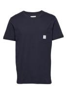 Square Pocket T-Shirt Makia Navy