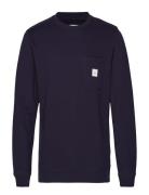 Square Pocket Sweatshirt Makia Navy