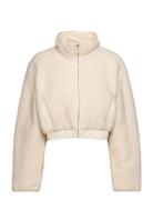 Seleeena Teddy Reversable Jacket ROTATE Birger Christensen Cream