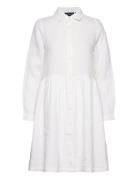 Andrea Linen Dress Lexington Clothing White