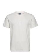 D1. Tonal Archive Shield T-Shirt GANT White