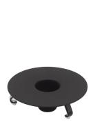 Candle Holder Design Letters Black