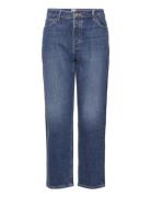 Carol Button Fly Lee Jeans Blue
