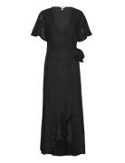 Objfeodora S/S Wrap Dress 127 Object Black
