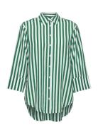 Odile Shirt Riviera Stripe Naja Lauf Green