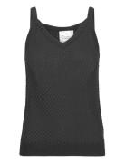 Avamw Knit Top My Essential Wardrobe Black